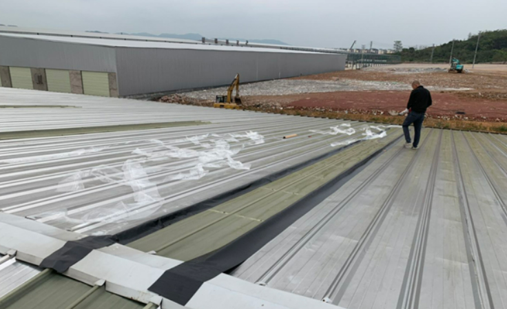 政和厂房屋面防水维修案例